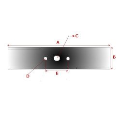 Mowerblade Bobcat 1121102