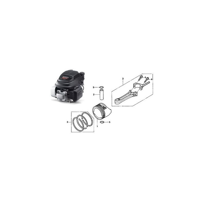 Piston PIN for Honda GCV160 13111-ZE0-000