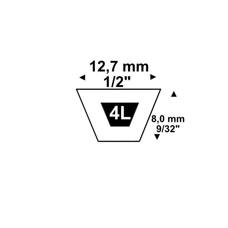 V-belt 4L1090 V-belt 4L1090