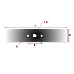 7705-1 Mowerblade WALKER